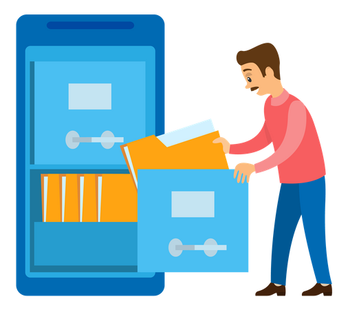 Storage management  Illustration