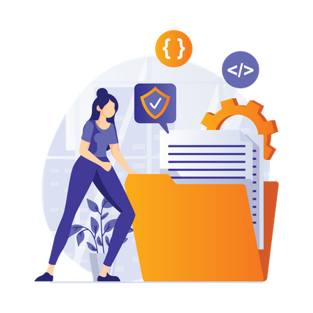 Storage setting  Illustration
