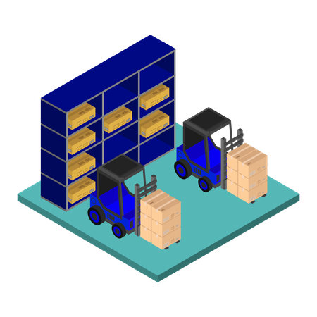 Storage space  Illustration
