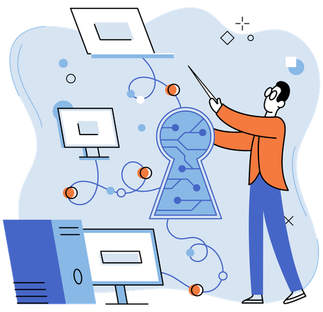 System administrator plays vital role in managing and regulating systems functions  Illustration