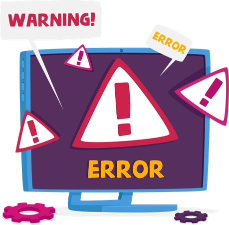 System error  Illustration