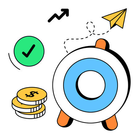 Target goal  Illustration