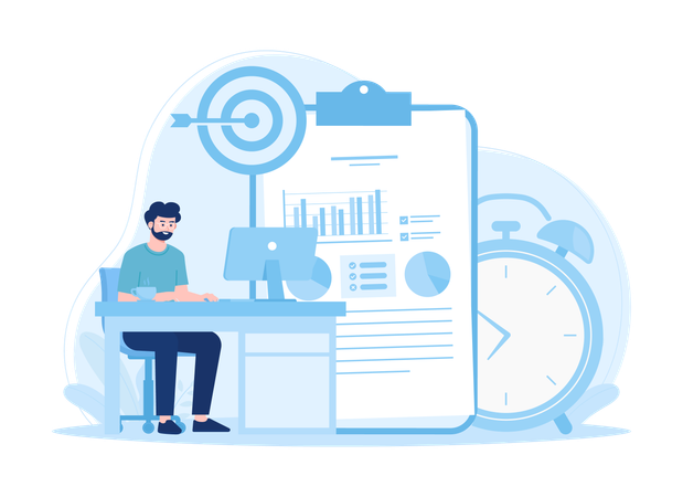 Time management  Illustration