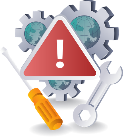 Troubleshooting Technology System Errors  Illustration