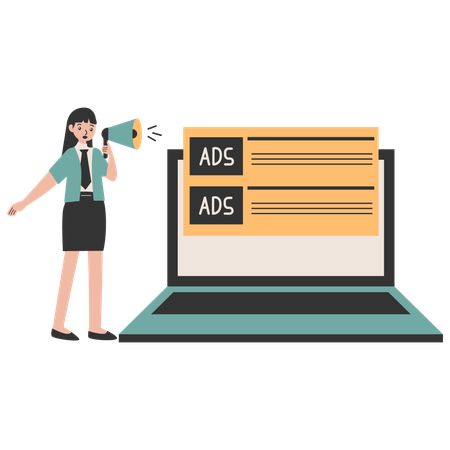 Video Ads Illustration