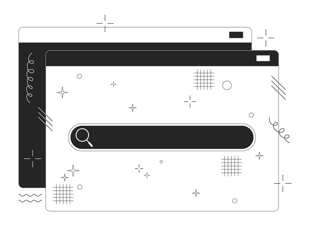 Web tools for data searching  Illustration
